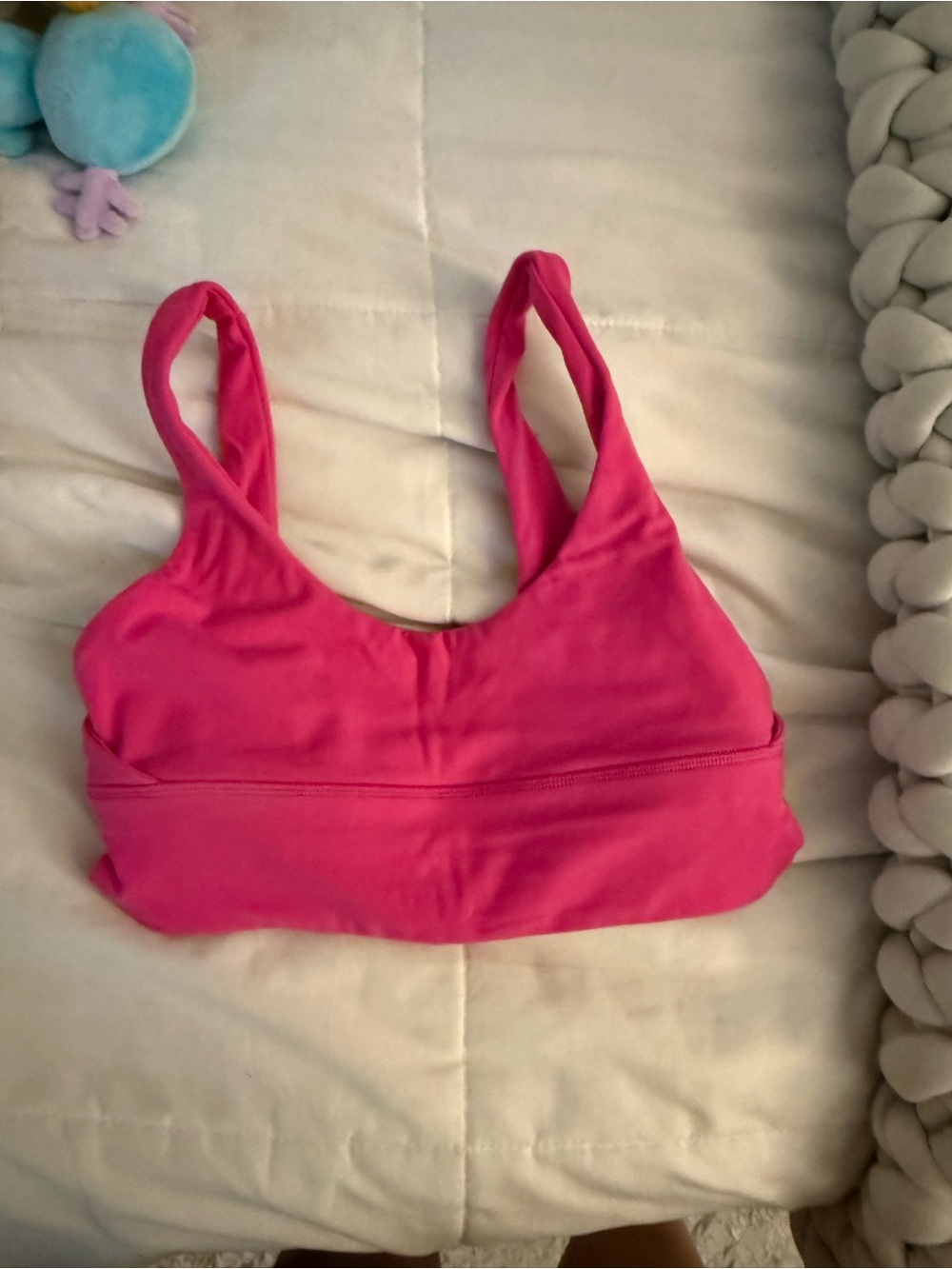 Lululemon Women's Pink Sports Bralette